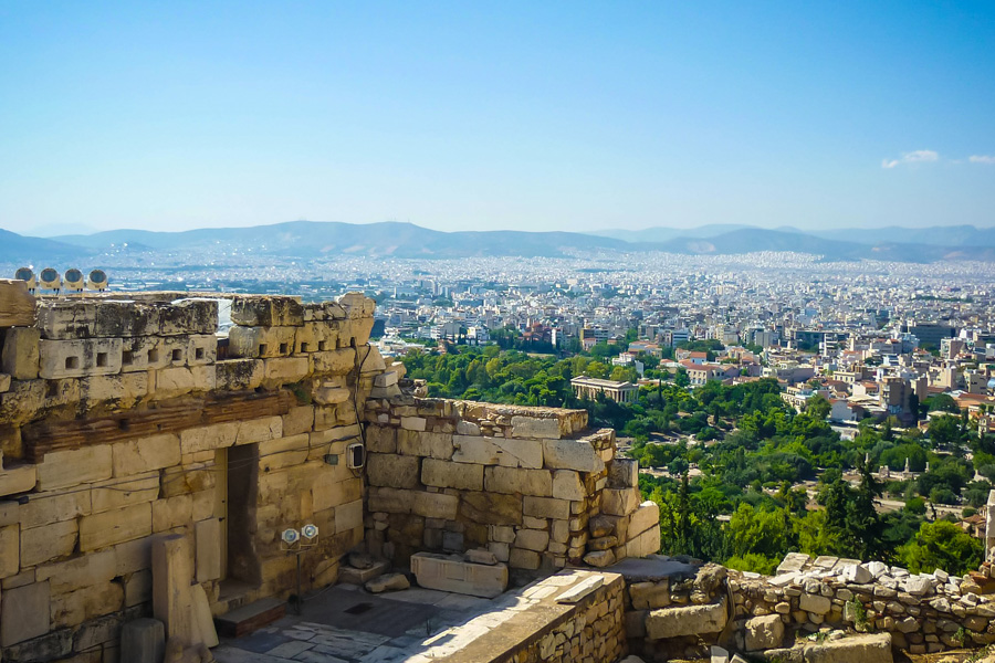 Athens view